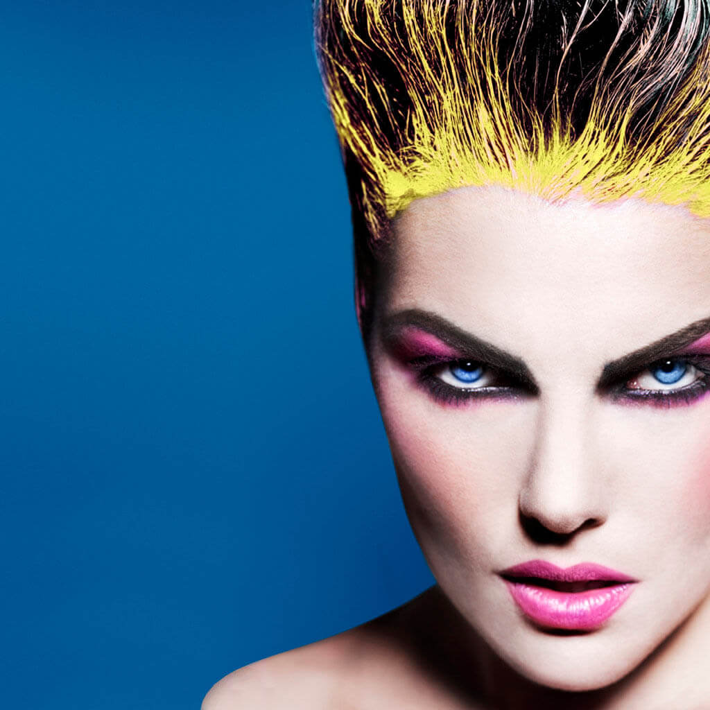 Neon Wash Out Temporary Hair Colour gel yellow - Stargazer