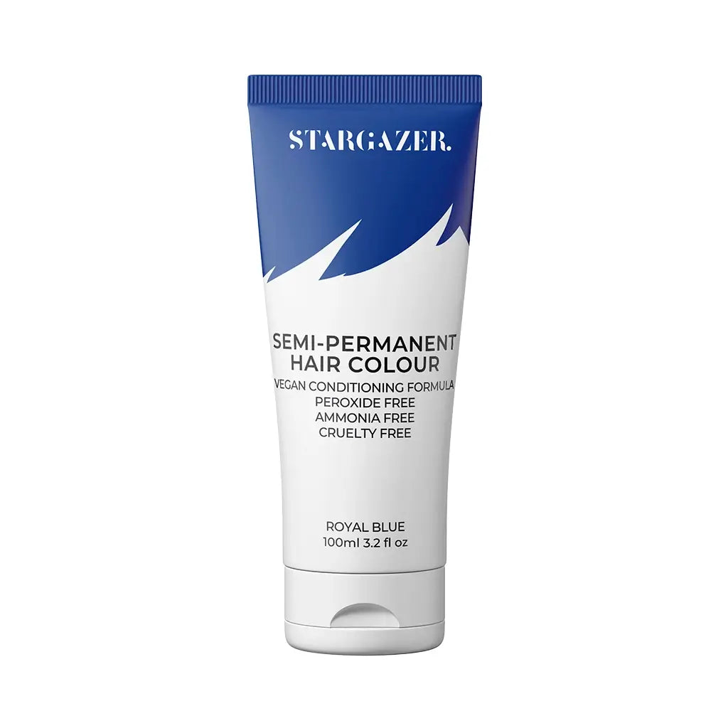Stargazer royal blue semi permanent hair colour tube