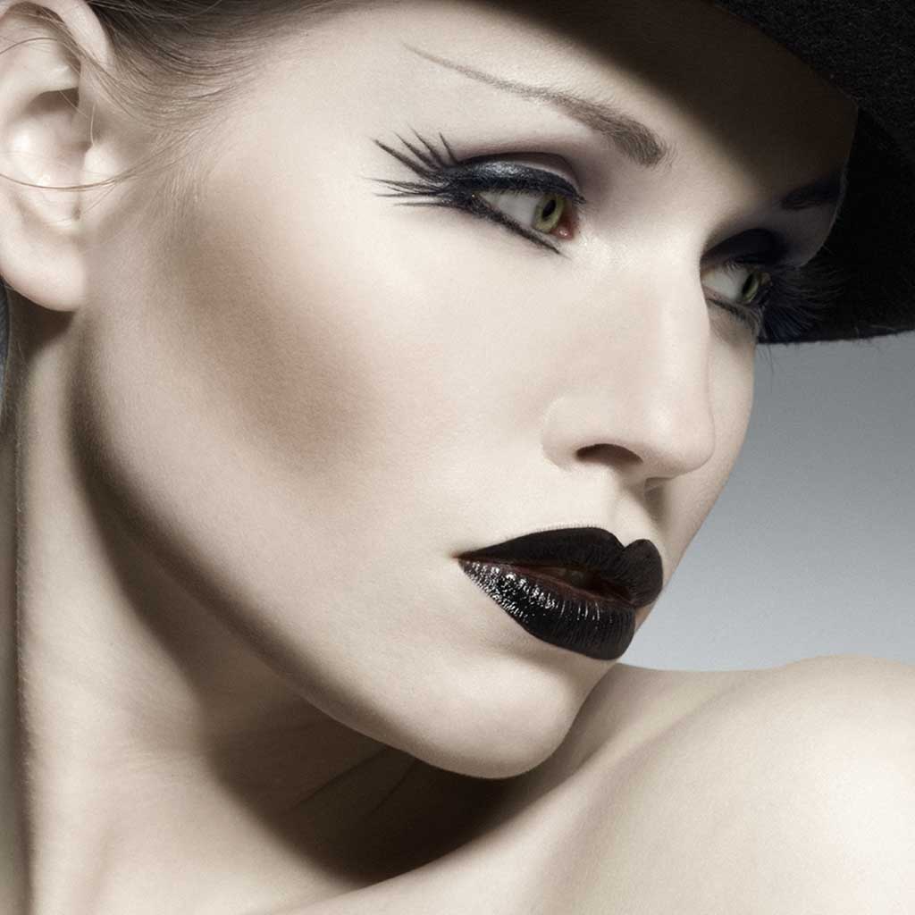 Stargazer black lipstick