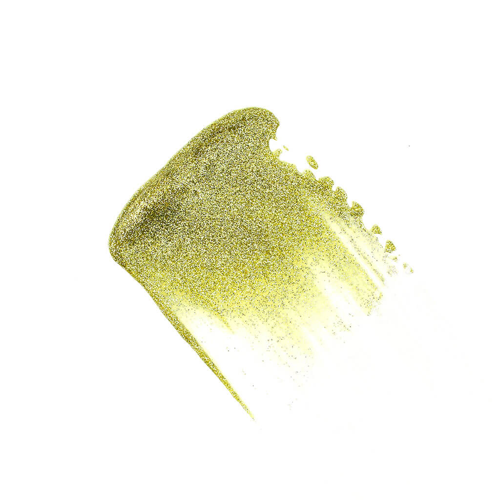 Face Glitter Gel gold swatch - Stargazer
