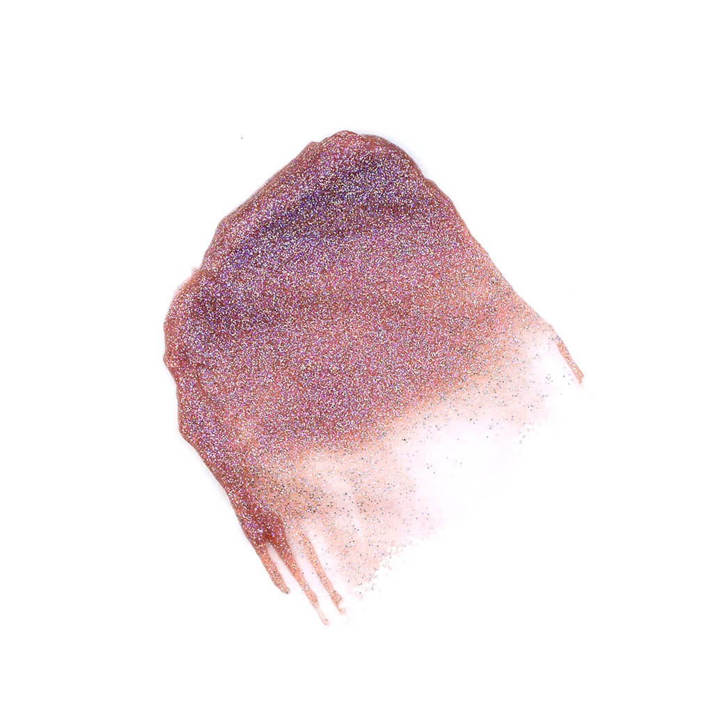 Face Glitter Gel pink swatch - Stargazer
