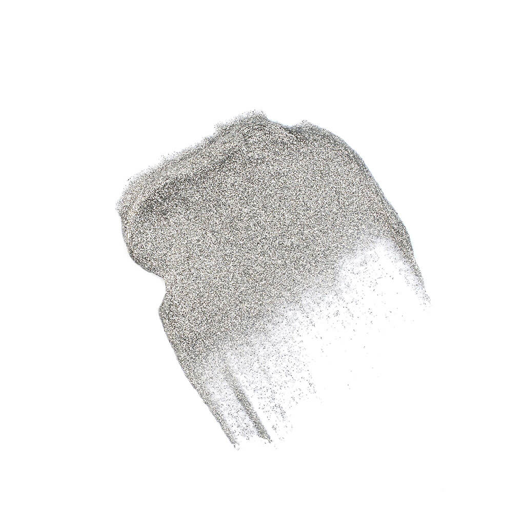 Face Glitter Gel silver swatch - Stargazer