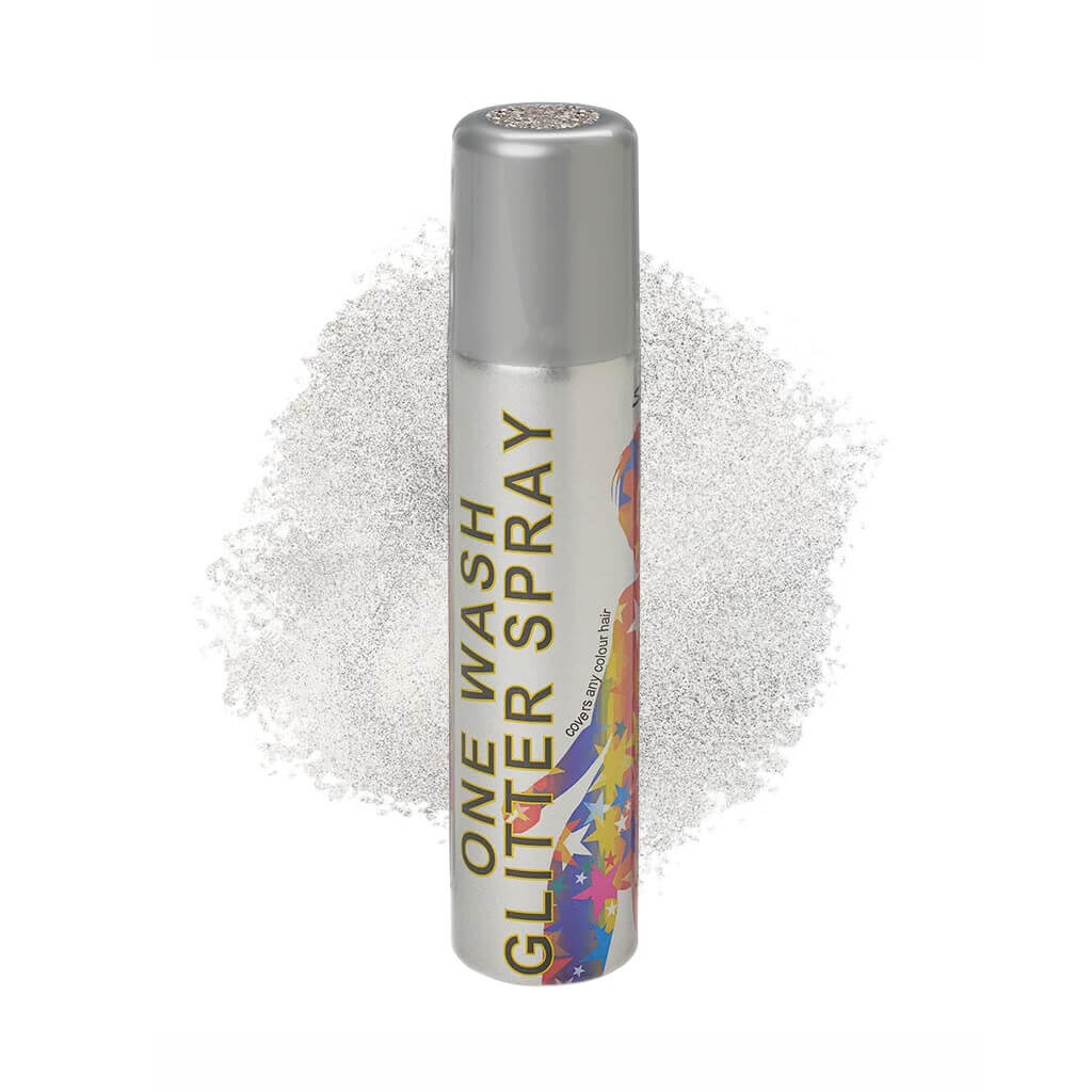 Glitter Hair Spray silver- Stargazer