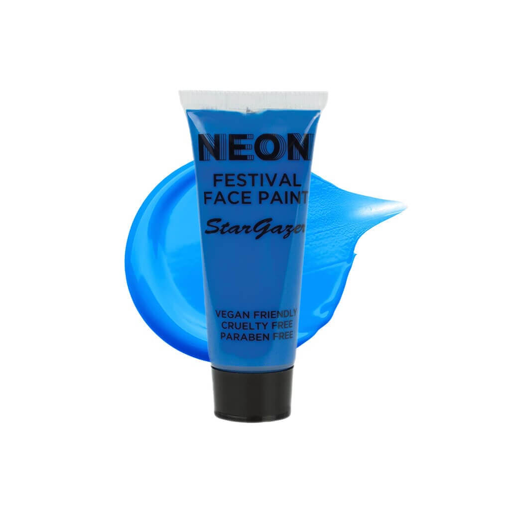 Neon Festival Face Paint blue - Stargazer