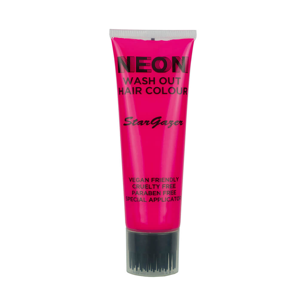 Neon Wash Out Temporary Hair Colour Gel Pink - Stargazer