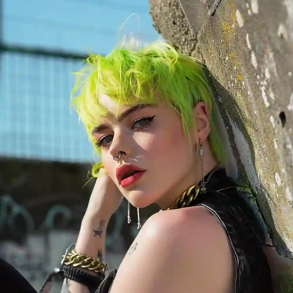 Neon Semi Permanent Hair Dye Range Model