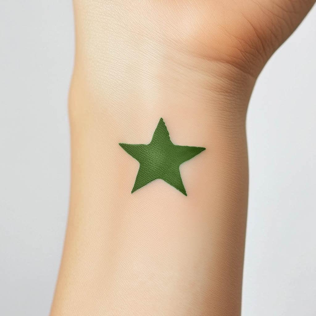 stargazer semi permanent tattoo pen dark green 6