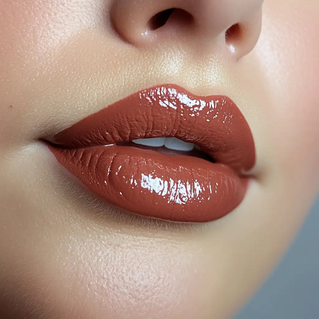 Lip stain or lip tint or lipstick which one has she used