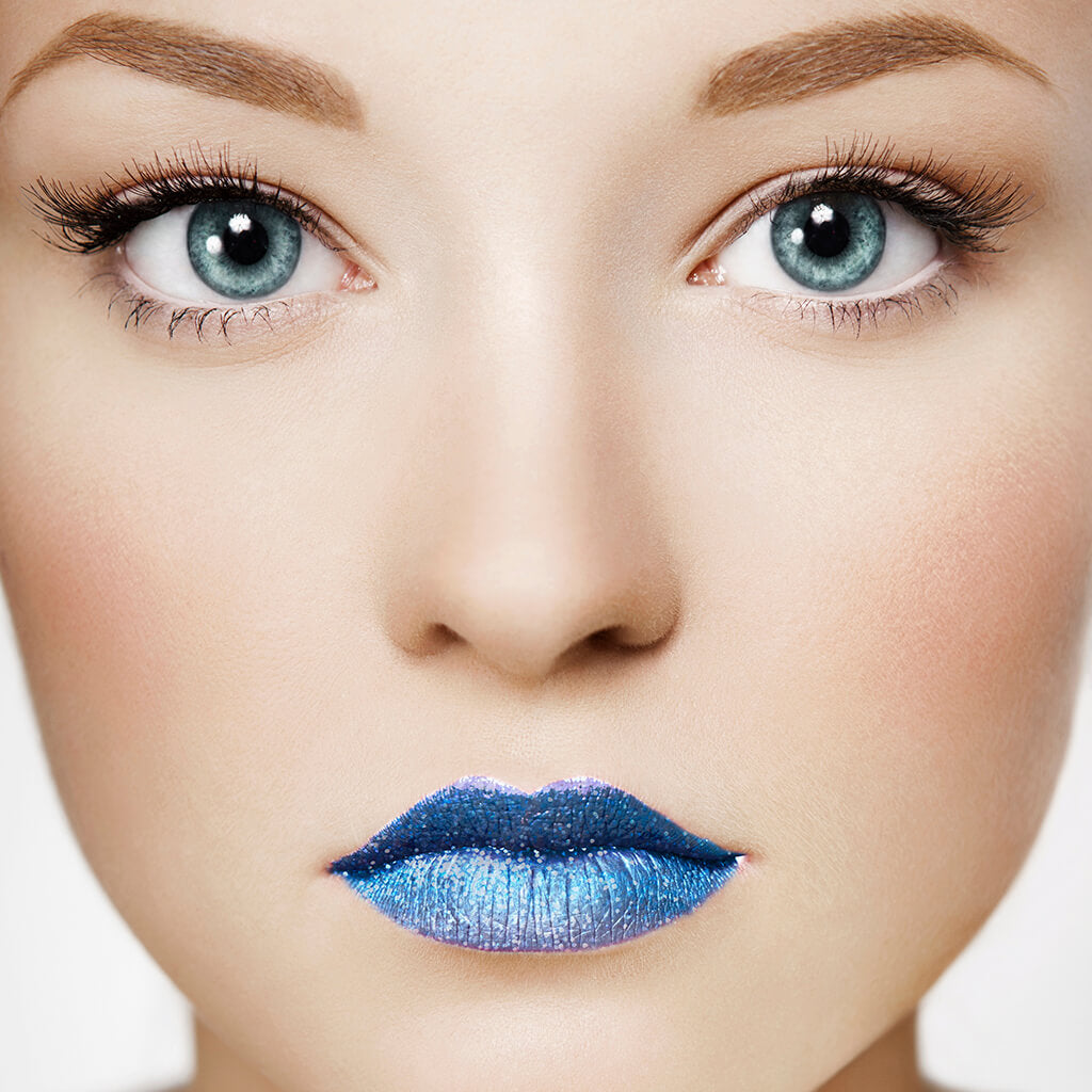Stargazer Glitter Lipstick Blue