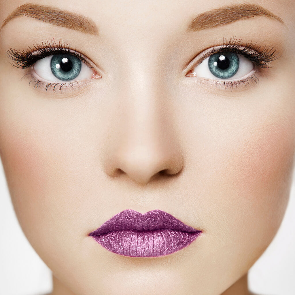 Stargazer Glitter Lipstick Violet