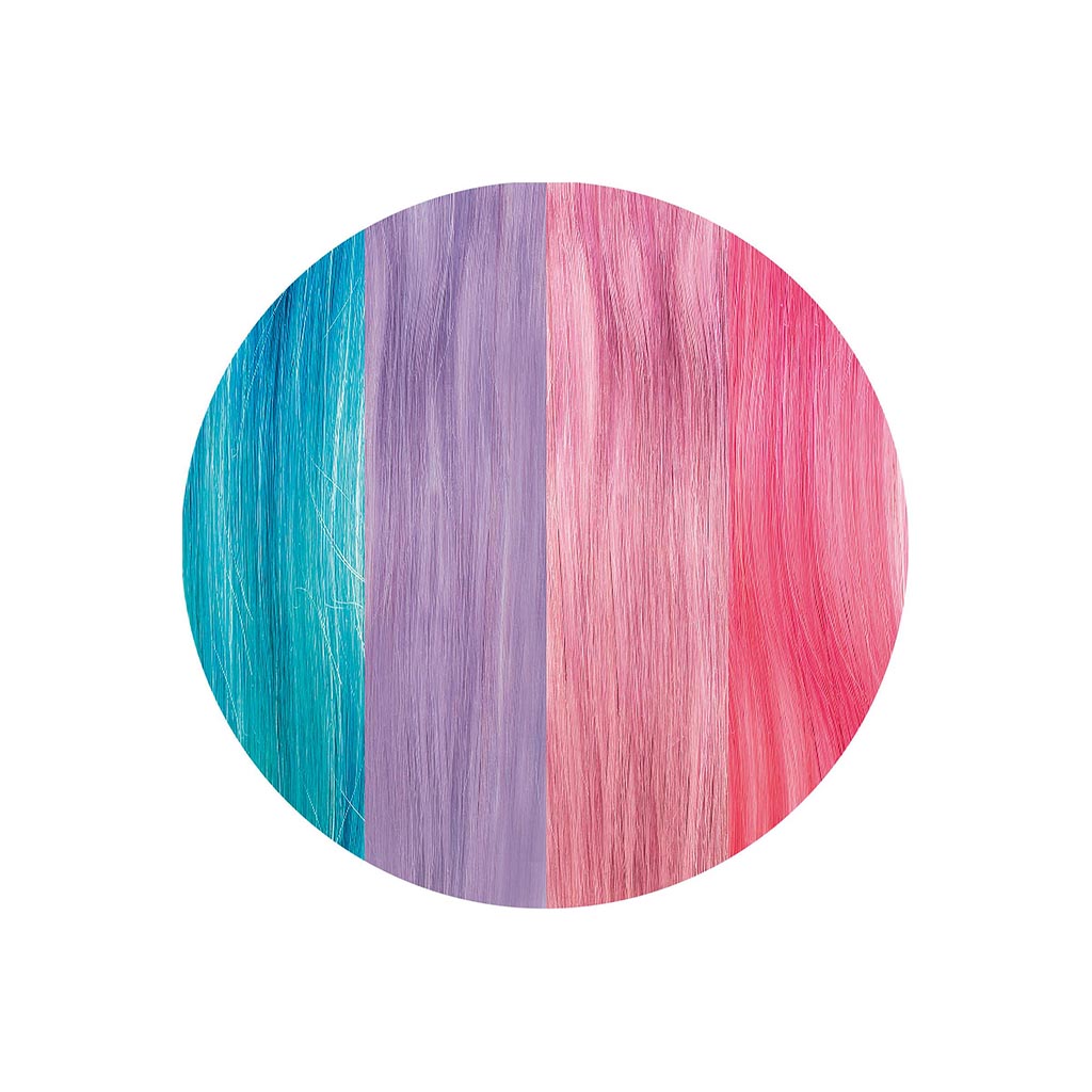 Stargazer Yummy Hair Colour Strips Kit - Pastel Swatch