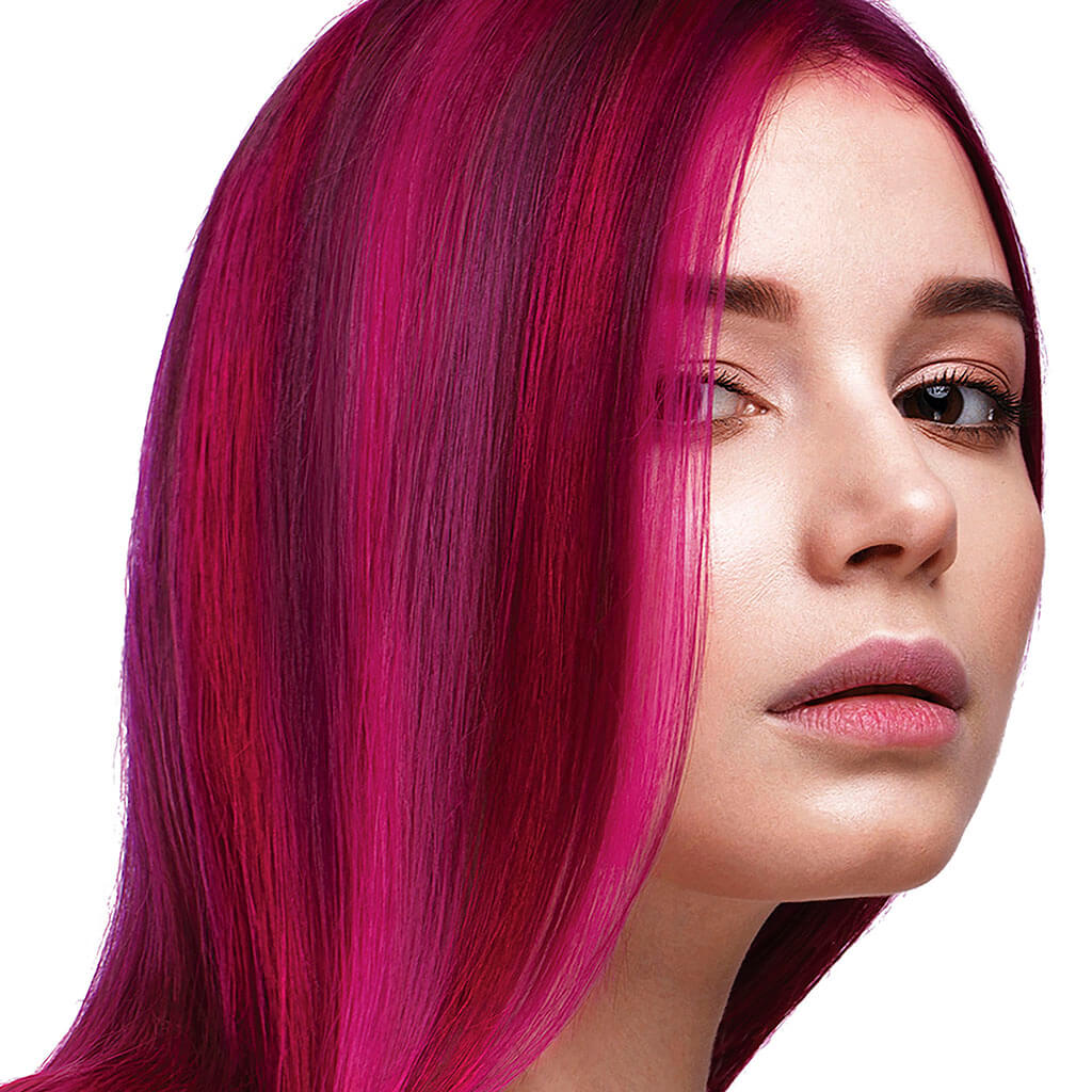 Stargazer Yummy Hair Colour Strips Kit -  Pink Ombre Model 