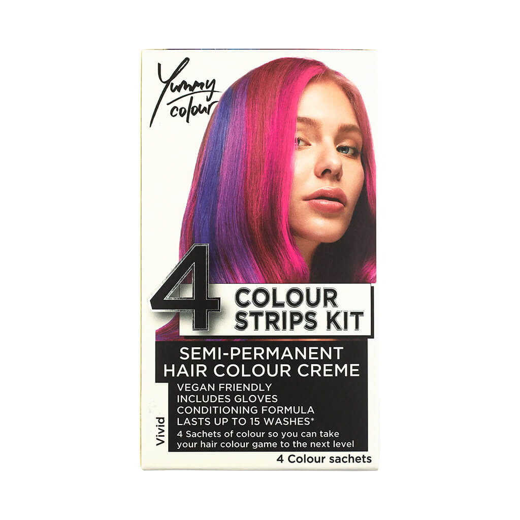 Stargazer Yummy Hair Colour Strips Kit - Vivid Box 
