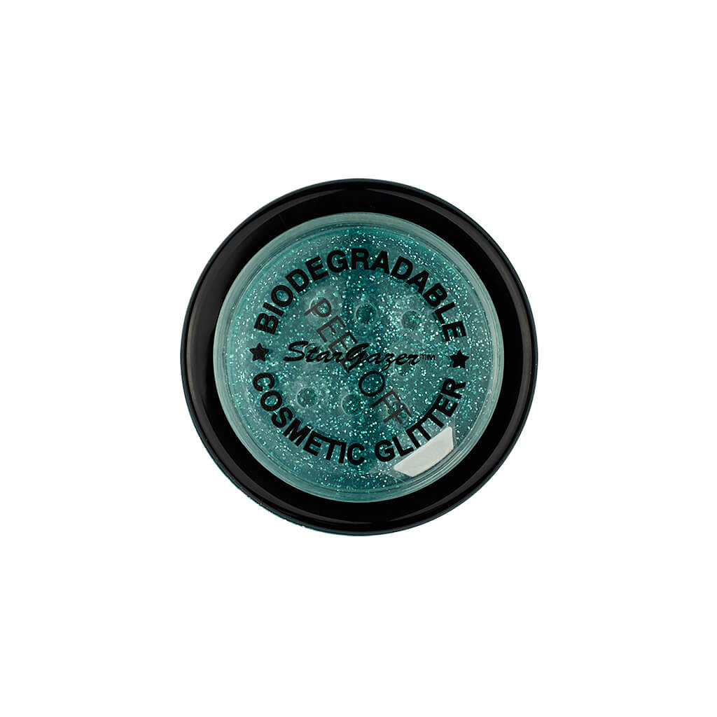 Biodegradable Glitter Shaker Turquoise - Stargazer