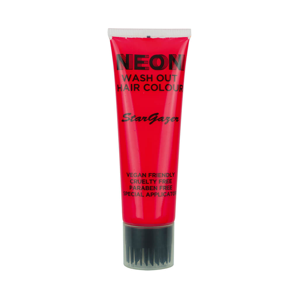 Neon Wash Out Hair Colour Red - Stargazer
