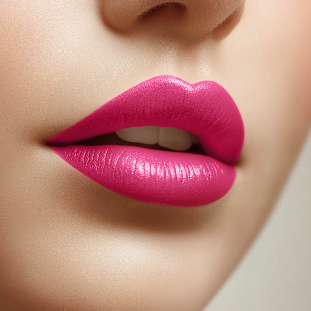Semi-Permanent Lip Liner Pen on the lips 2 - Stargazer