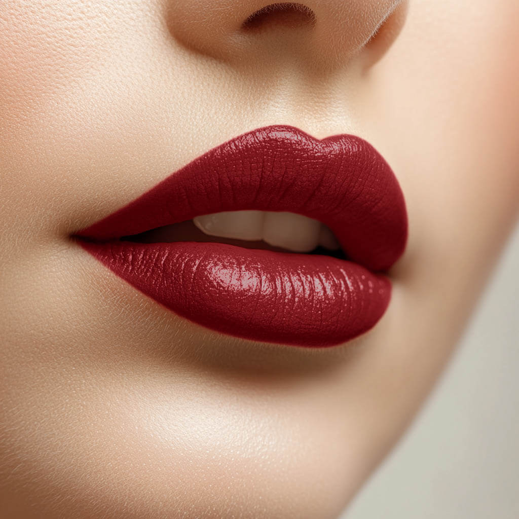 Semi-Permanent Lip Liner Pen on the lips 5 - Stargazer