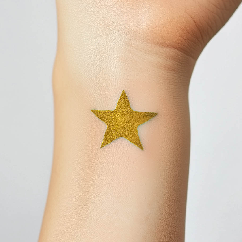 stargazer semi permanent tattoo pen yellow 3