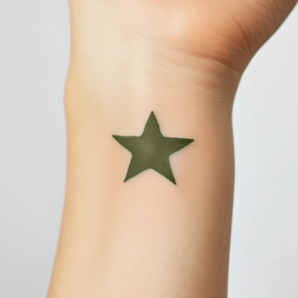 stargazer semi permanent tattoo pen dark green 6