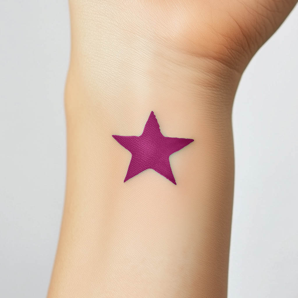 stargazer semi permanent tattoo pen purple 7